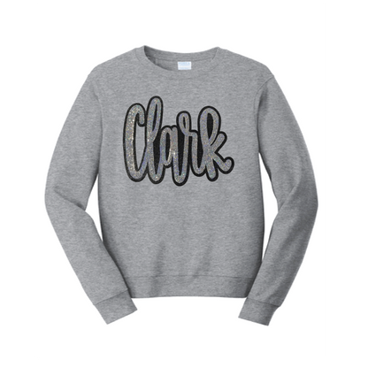 Clark Sequin/Glitter Patch